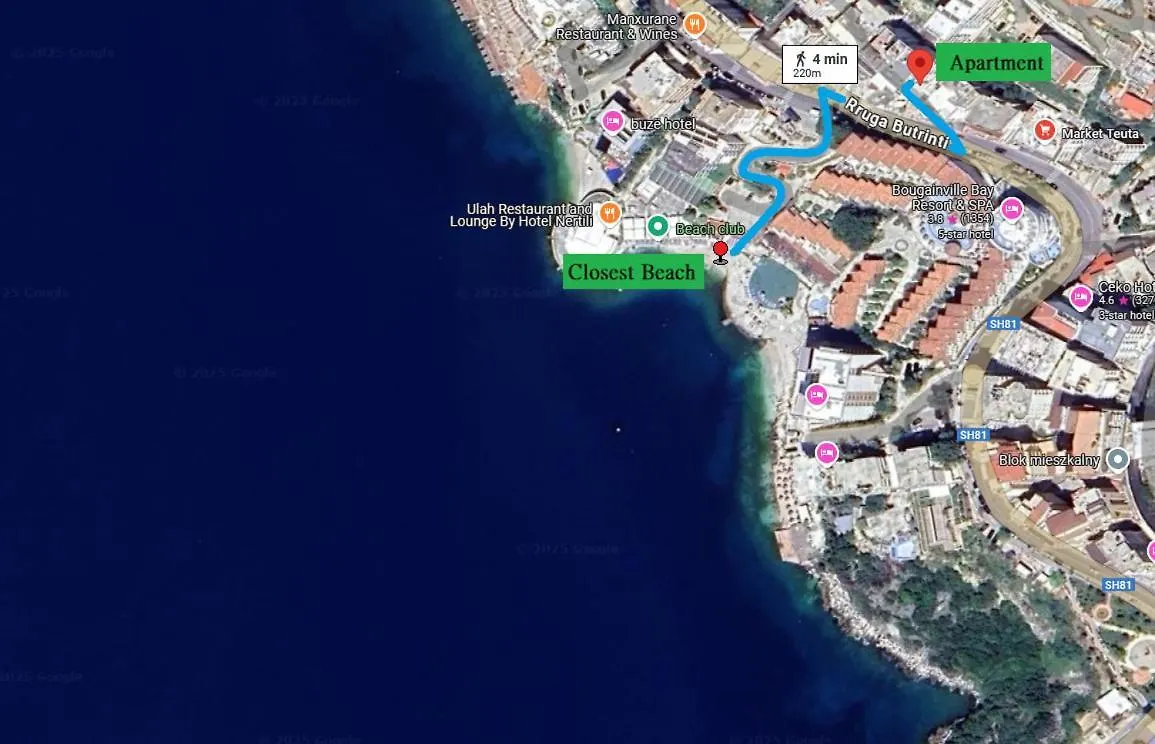 Rossana Sea View Apartment Sarandë 阿尔巴尼亚
